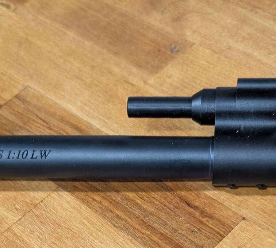 SCAR 17 - .308 barrel assembly 12.5 inch SS LW 1:10 5/8x24 threads