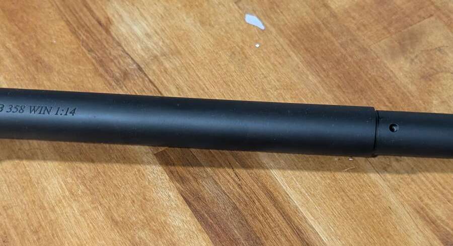 Ar-10 - .358 Winchester 14 inch 1:14 Mid 750 gas with 5/8x24 threads